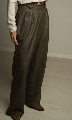 Pantalone Gregorio tartan