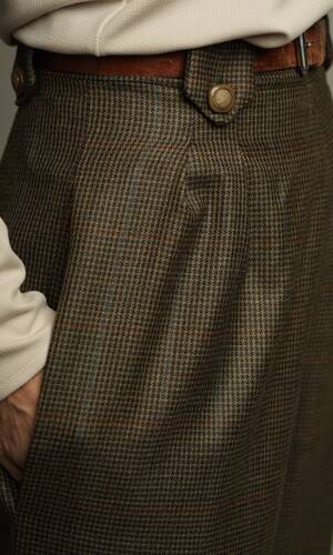 Pantalone Gregorio tartan