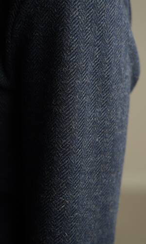 Maglia bologna blu spigato