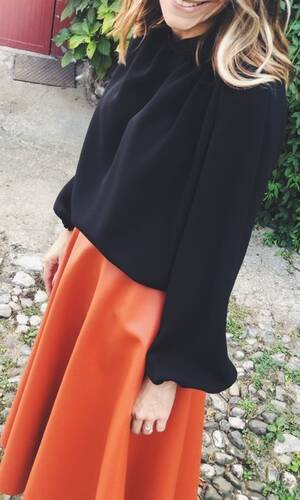 Blusa fiocco