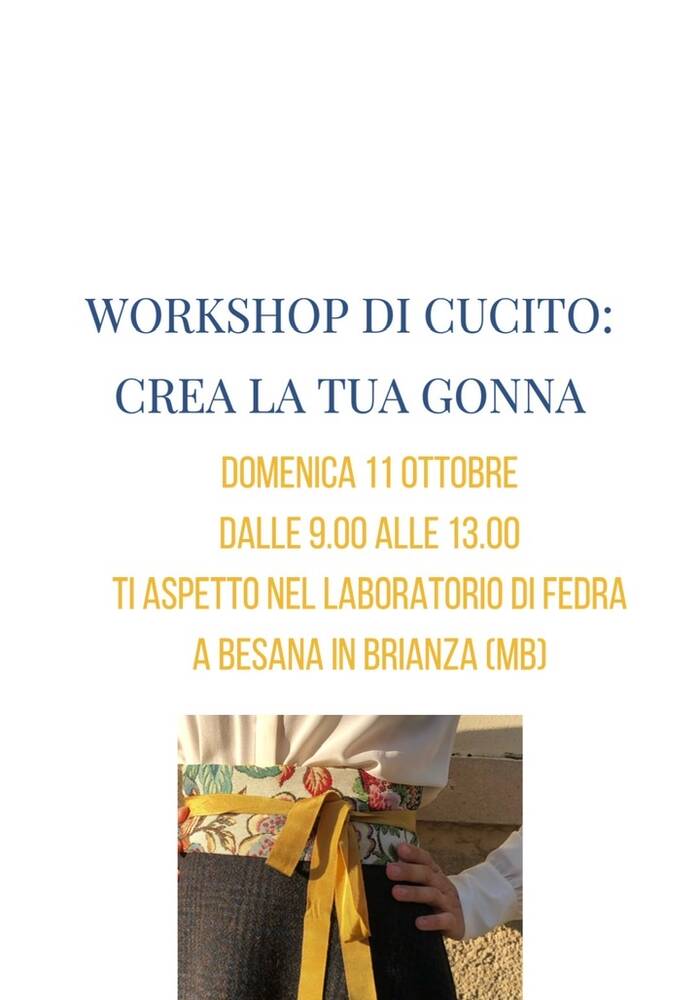 Workshop gonna 11 ottobre